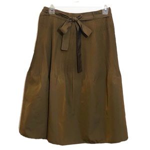 IPSA for Anthropologie Bronze skirt size 4
